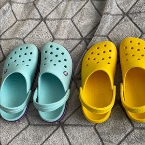 CROCS 50$ for both!